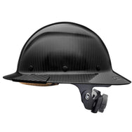 Carbon Fiber Full Brim Hard Hats - Dax (Side). Supplied by MTN Shop - imagen 6