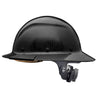 Carbon Fiber Full Brim Hard Hats - Dax (Side). Supplied by MTN Shop