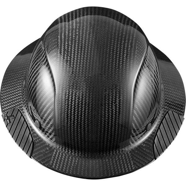 carbon fiber full brim hard hat 