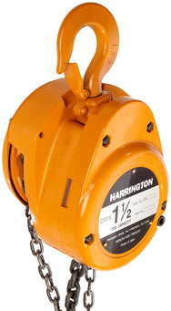 Harrington Hoist: CF Hand Chain Hoist 0.5-5 Ton– These Harrington hoists are the economical and practical choice for efficient, trouble-free service. The CF model is a long-lasting construction grade hoist – Now available at MTN Shop US. - imagen 2