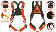 Kong Full Body Harness- Sierra Duo ANSI - imagen 2
