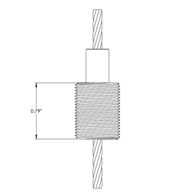 Griplock - Grip for 3/32" & 1/8" Cable (Thread: M16 x 1.00mm)