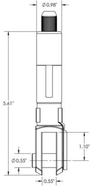 Griplock - Grip for 3/16" cable (Side Exit)– – Now available at MTN Shop US.