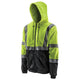 SUDADERA CON CAPUCHA VIZ-PRO de seguridad en ascensores - HI-VIZ