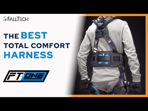 FT-One™ 3D Standard Non-Belted Full Body Harness, Tongue Buckle Leg Adjustments - imagen 6