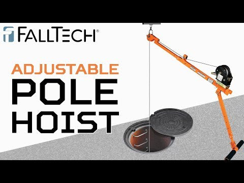 Adjustable Confined Space Entry and Retrieval Pole Hoist - imagen 2
