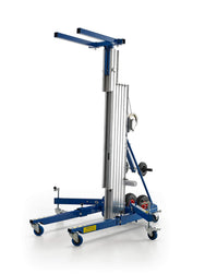 Elevador industrial Kuzar 200kg/5m - HAMMER 50– Fabricado en España, el HAMMER 50 tiene ruedas de alta calidad para facilitar el movimiento y un potente cabrestante para una elevación eficiente – Ahora disponible en MTN Shop US. - imagen 2