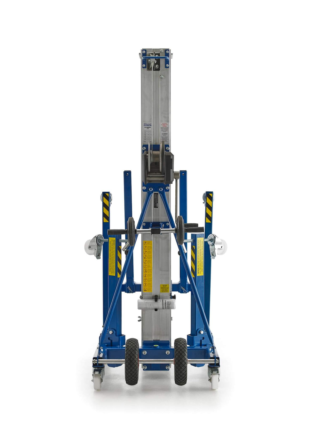 Elevador industrial Kuzar de 300 kg/7,3 m - HAMMER 73: fabricado en España, este apilador de alta resistencia, muy asequible, incorpora un sistema de freno de inercia. Tiene ruedas de alta calidad y un potente cabrestante para una elevación eficiente. – Ahora disponible en MTN Shop US. - imagen 2