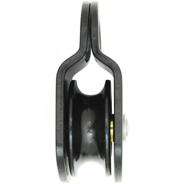 Kong Pulley Swing– Polea compacta con placas laterales móviles y casquillos. Para cuerdas de hasta ⌀11mm. Disponible en 4 versiones. Eficiencia: 87%. Resistencia a la rotura: 30 kN. – Ahora disponible en MTN Shop US. - imagen 2