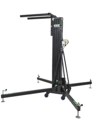 Kuzar Tower Lift K-31; Bring Audio Systems Line Array PA Higher