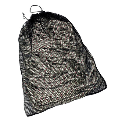 PMI Laundry Bag– Organize and perform easy maintenance on your rope, webbing, and softgoods with the PMI Laundry Bag. Protective, black polyester mesh bag holds 250' of 11mm rope – Now available at MTN Shop US.
