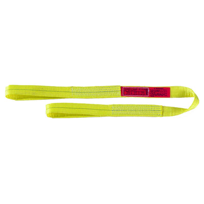 Eslinga de tejido de poliéster Lift All Webmaster 1600, 2 capas, argollas planas, 2” de ancho– – Ahora disponible en MTN Shop US.