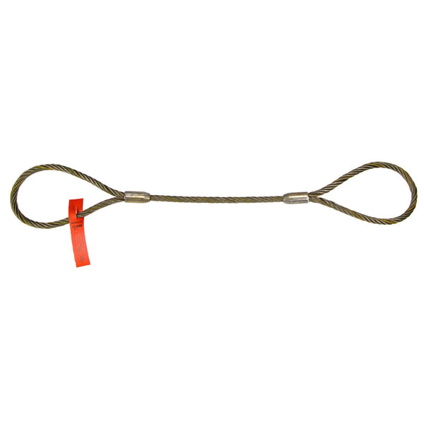 LiftAll Wire Rope 1/2” Permaloc Sling, Eye-Eye – MTN SHOP