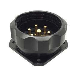 CEEP Connector - 7-Pin Hoist (Receptacle) Panel Mount