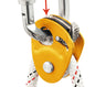 Petzl MICRO TRAXION Capture Pulley - Upper Button Unlocks Cam to Enable Progress Capture