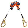 Nano-Lok Edge Twin-Leg Quick Connect Self Retracting Lifeline - Cable