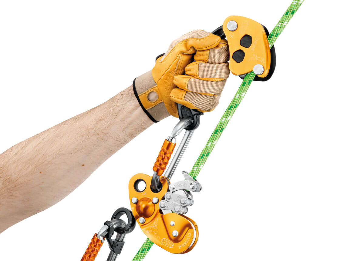 Petzl CHICANE Auxiliary Brake for Mechanical Prusik - Ergonomic Handle - imagen 4