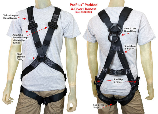 ProPlus X-Over Full Body Harness