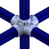 Key Clamp: Doughty Four Way Cross Pipe Fitting. Supplied by MTN Shop