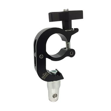 Abrazadera de gatillo Doughty con medio conector (negro). Suministrado por la tienda MTN 