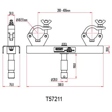 Doughty Fixed Truss Adapter Spec - MTN Shop - imagen 3