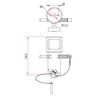 Doughty Studio Rail 3 Point Receiver Spec. Supplied by MTN Shop 
