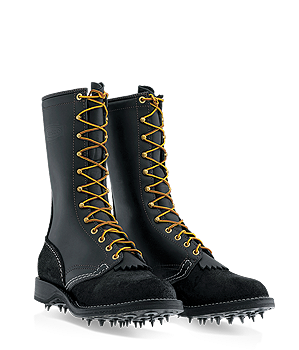 hierarki jage hjælpe WESCO®Timber Boots/Calk Boots- Black Leather12"/16" – MTN SHOP