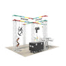 MTN Trade Show Truss Booth Package- Island Booth (5-Tower Structure)