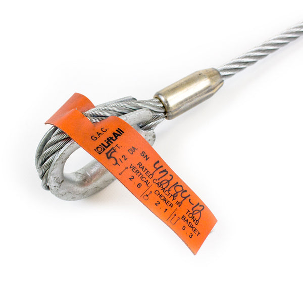 Wire Rope 1/2" Thimble-Thimble - tag detail