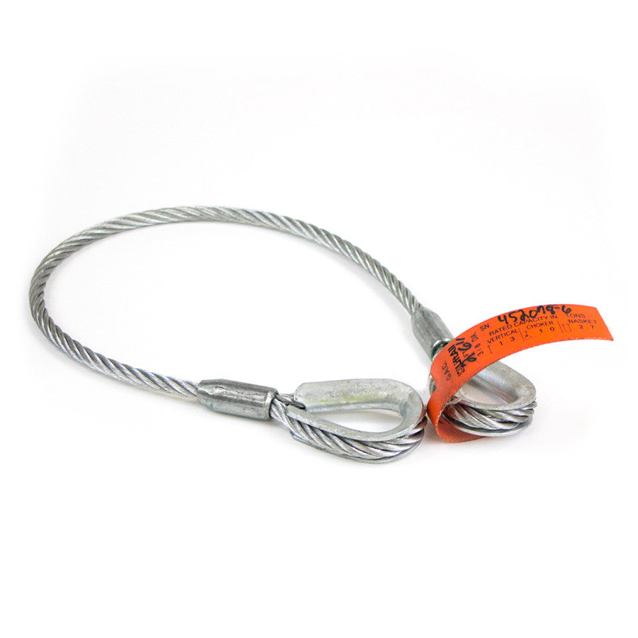 Liftall Wire Rope 3/8 "Timble-thimble